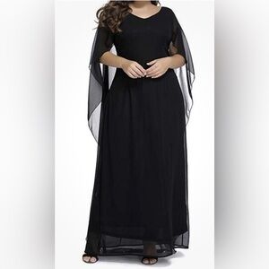 Elegant Black Evening Gown